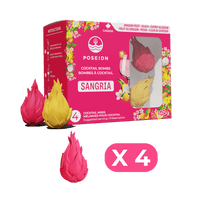 Fruit du dragon, pêche et fleur de cerisier