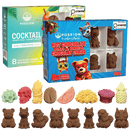 ensemble base pour cocktails et chocolats chauds