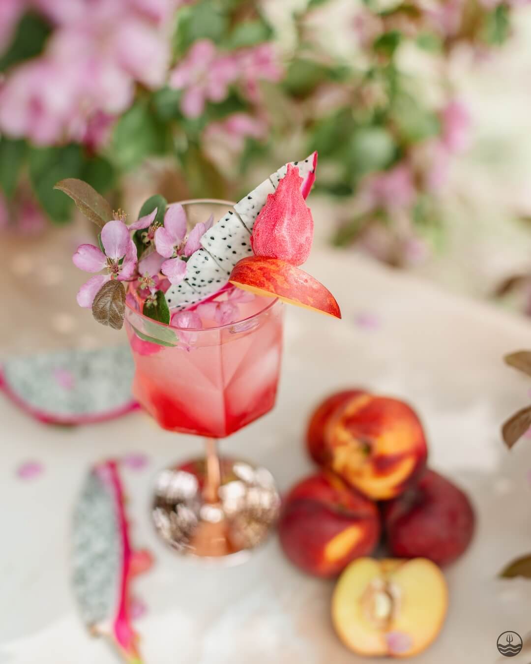 Sangria - Dragon fruit, Peach & Cherry blossom