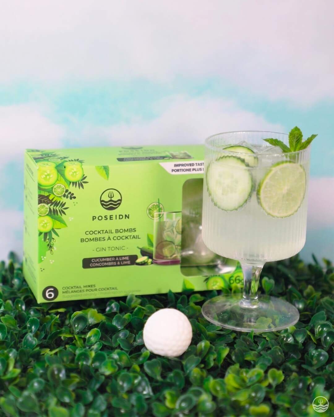 (Golf Edition) Gin Tonic Cucumber & Lime