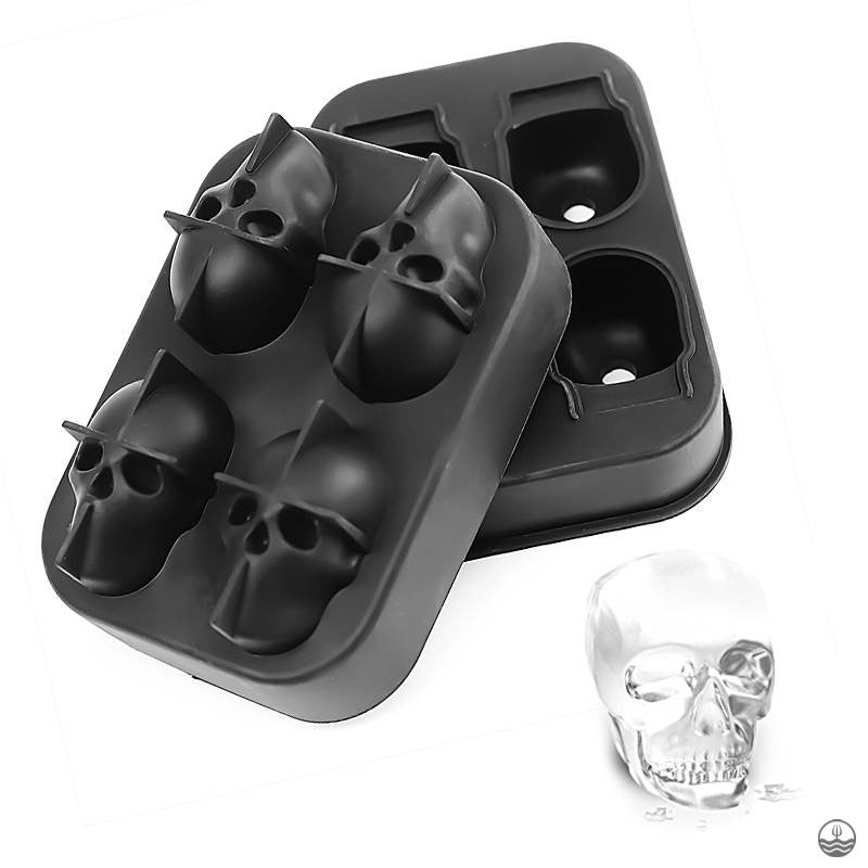 Ice mold (Skull) - Poseidn