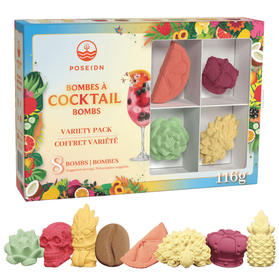 Cocktail Variety Pack | Cocktail Bombs | Poseidn
