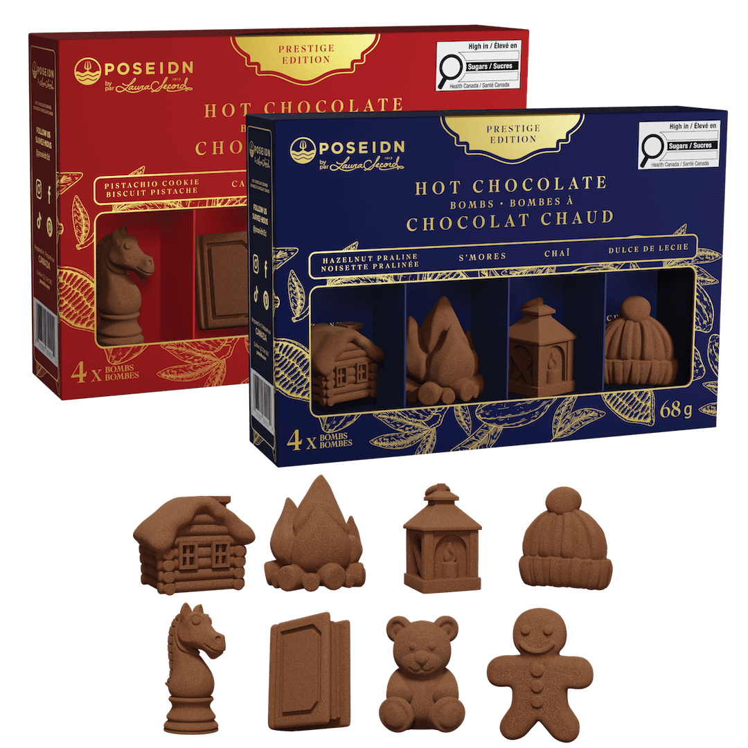 Coffret Prestige Chalet de Chocolats Chauds