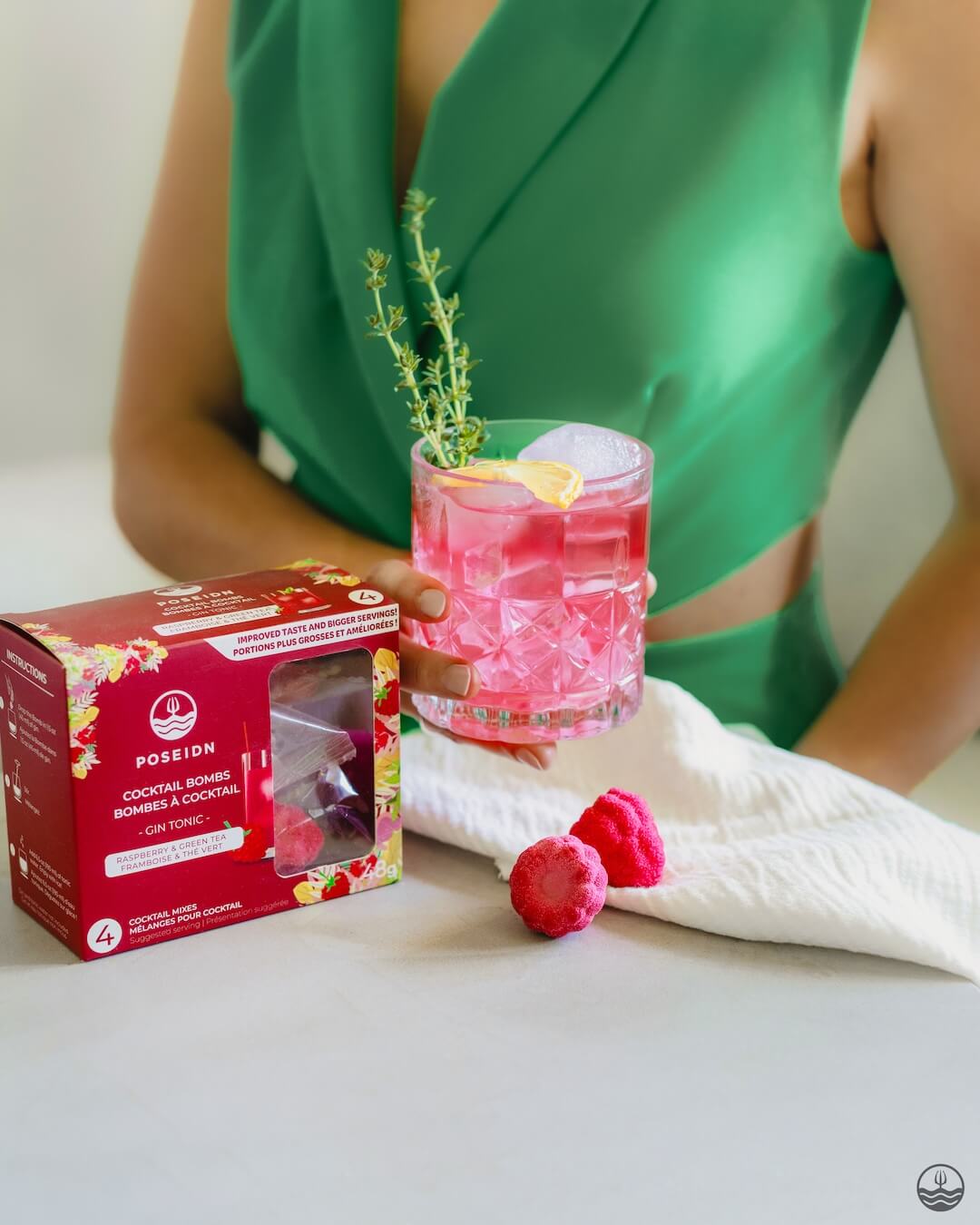 Gin Tonic - Raspberry & Green Tea